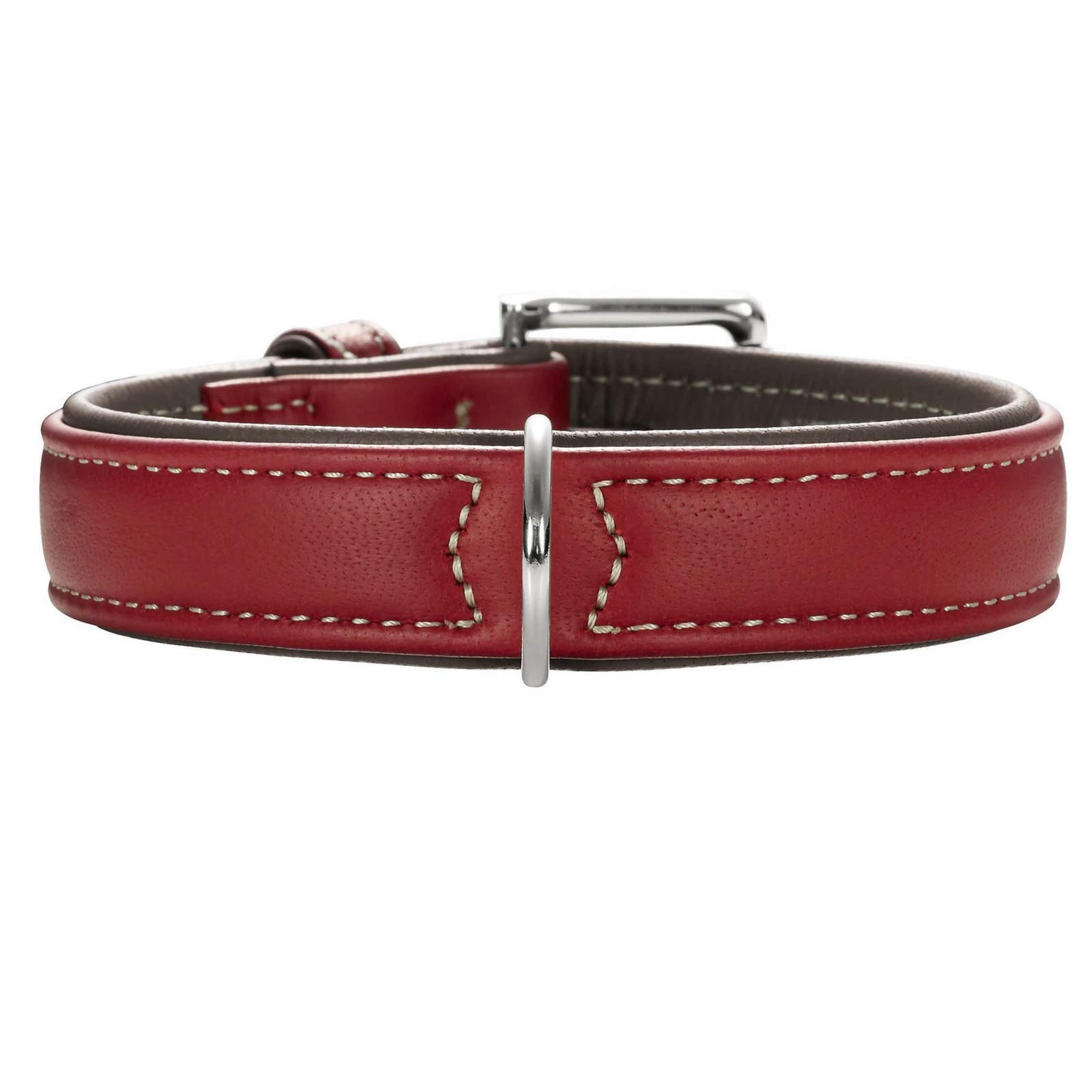 Hunter Canadian - Collar para Perro, con Piel de Alce, Suave