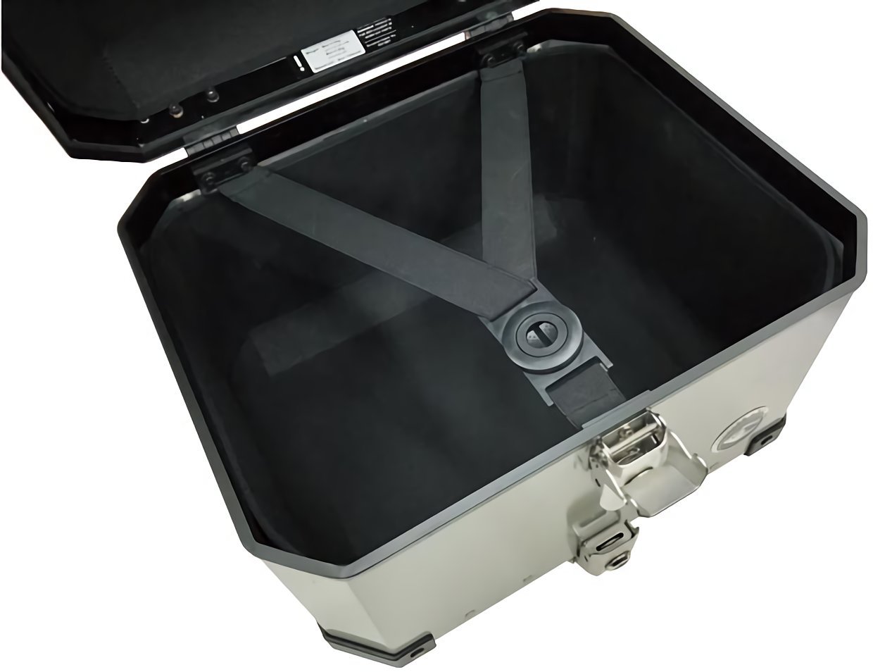 Amazon | COOCASE(クーケース)リアボックス 40L シルバー アルミトップ 