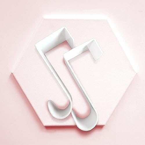 Miniatura 7 de 1st Choice Ganchos para colgar sobre la puerta, colgador de ropa sucia, plástico blanco, paquete de 2 capas, toallas, ropa, color blanco