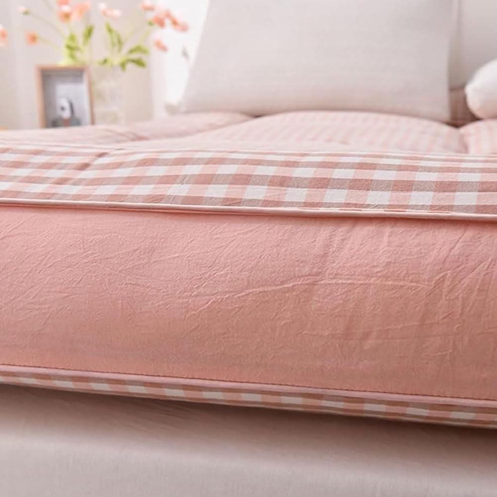 Topper Viscoelástico, Futon Colchon Mattress Topper Sobrecolchon Colchón Enrollable Topper Colchon F 150x200cm