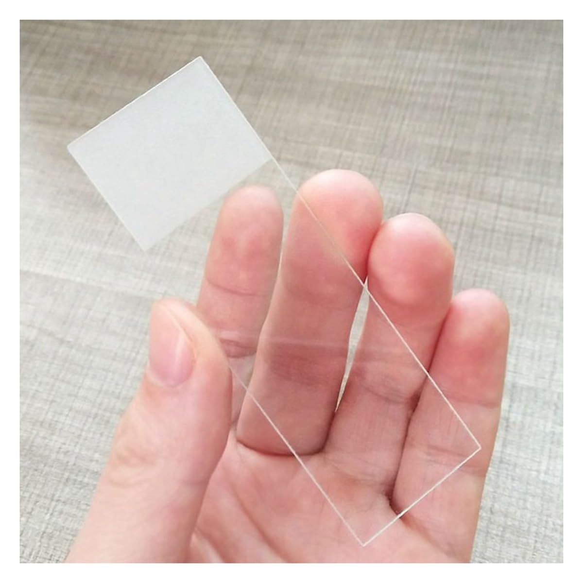 Accessori per microscopi Vetrini for microscopio Vuoti da 50 Pezzi, 25 x 76 mm, con Lato Satinato for la Preparazione in Laboratorio dei Campioni Durata e Prestazioni affidabili
