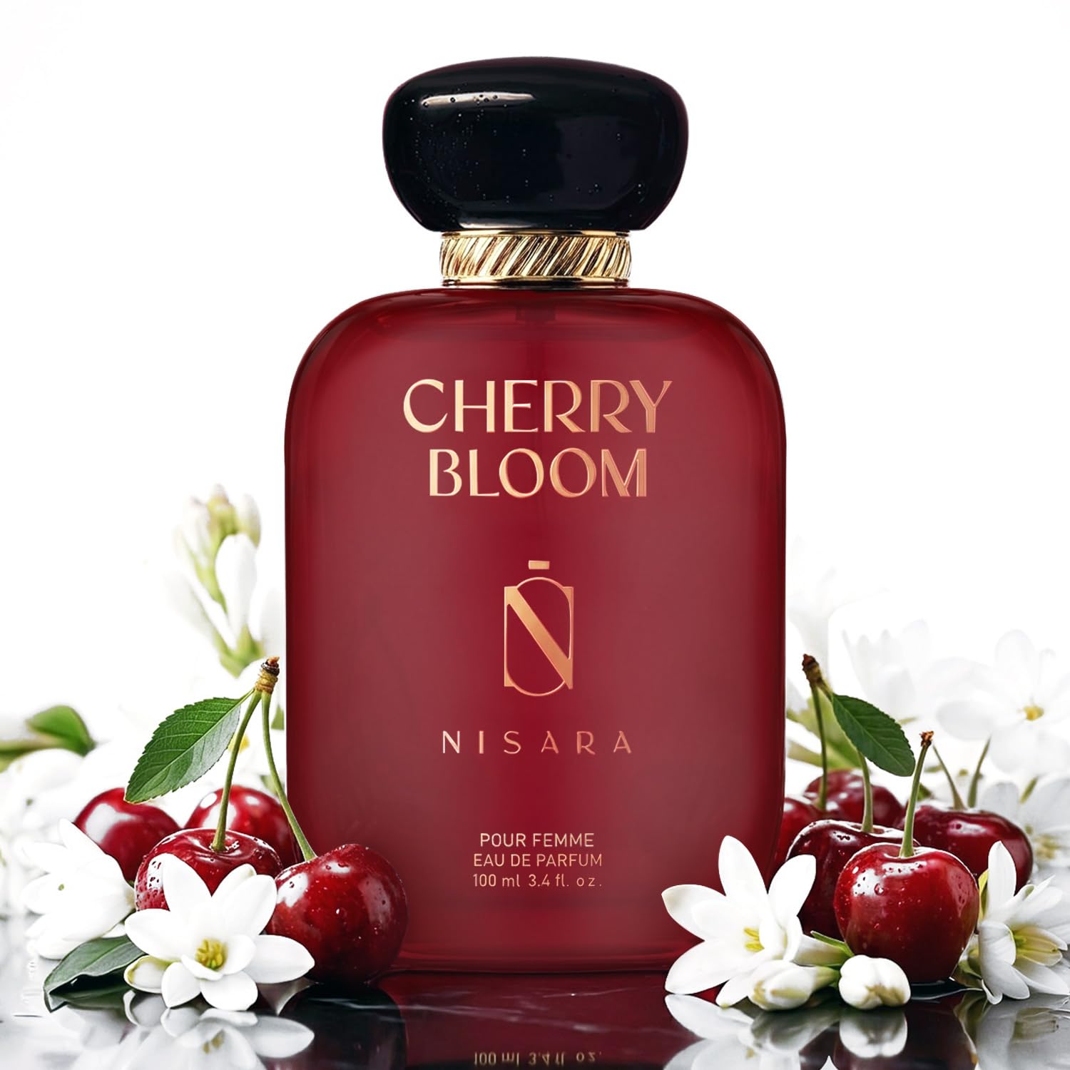 Nisara Cherry Bloom For Woman 100 ml | Girl Long Lasting Eau De Parfum | Fruity - Floral Fragrance With | Cherry, Plum, Tuberose, Vanilla, Musk, Amber, Sandalwood | EDP Scent spray for Woman | Premium Perfume For Her-picture-24