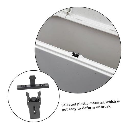 Miniatura 5 de Parliky 1 juego de hebilla de cubo de basura, clip para basura, piezas de repuesto, clip para bolsa de basura, clip para cesta de basura, cubo de