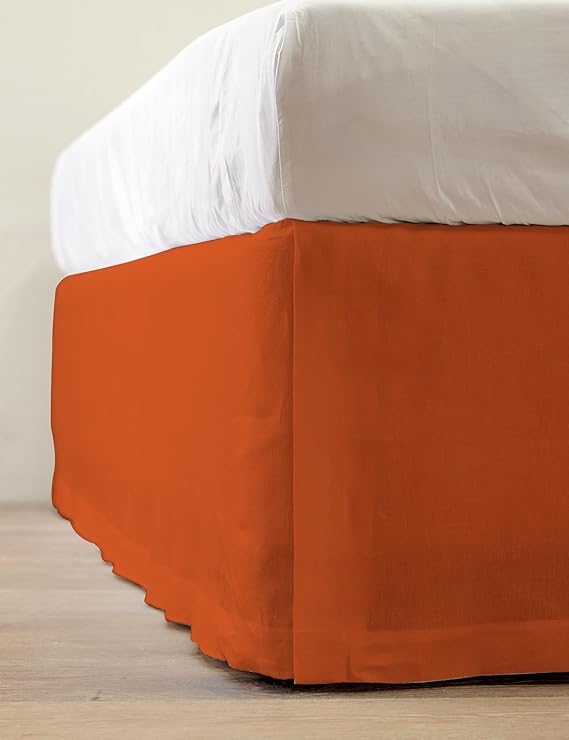 SRP Bedding Real 450 Thread Count Split Corner Bed Skirt