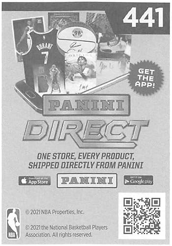 Miniatura 2 de 2020-21 Panini Stickers #441 Jalen Smith Rookie Sticker Official NBA Basketball Album Sticker Measuring 2.75 inch tall X 2 inches wide in Raw (NM or