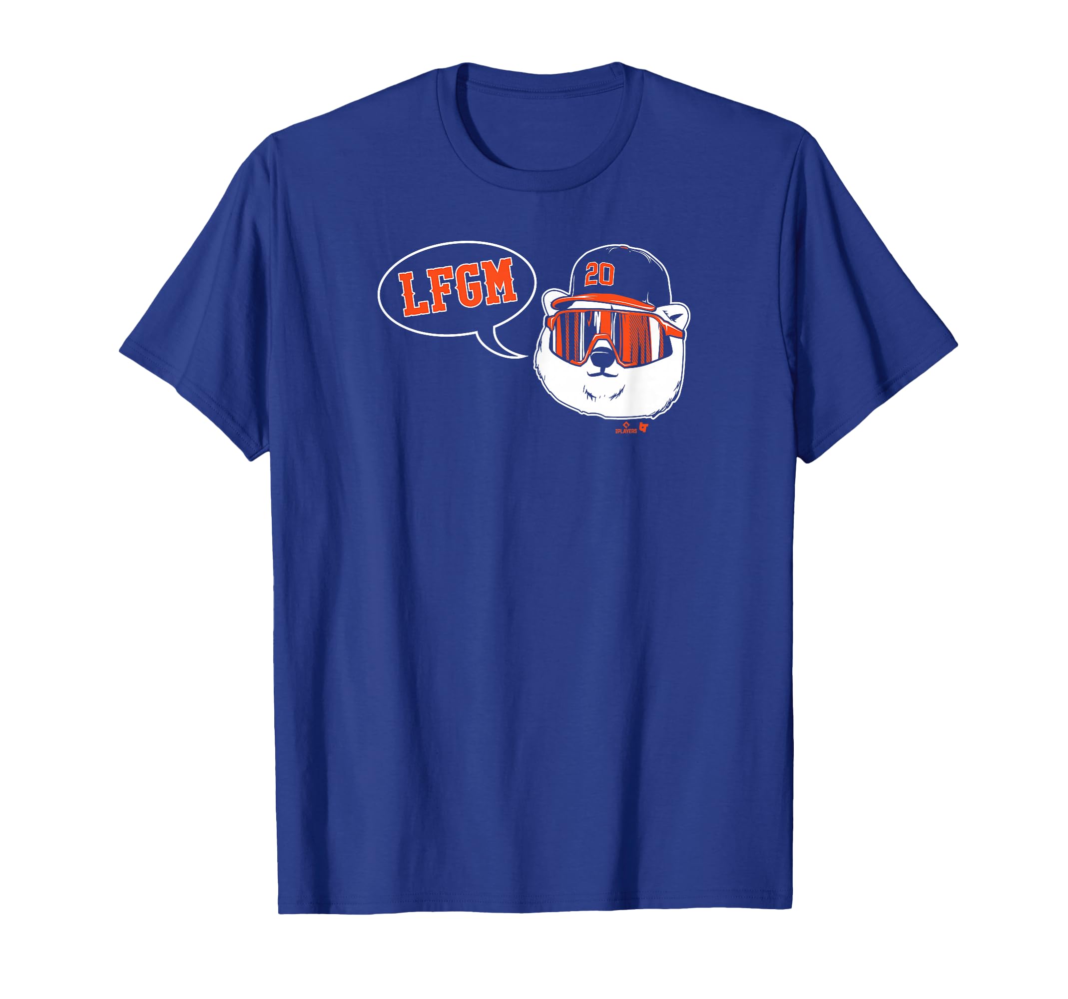 Pete Alonso - LFGM Polar Bear - New York Baseball T-Shirt