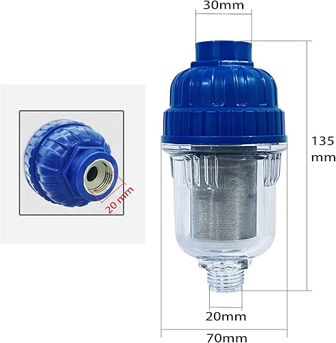 Miniatura 2 de Filtros de ducha de agua dura, filtros de cabezal de ducha para filtrar sedimentos y otras impurezas, purificadores de agua de grifo domésticos de