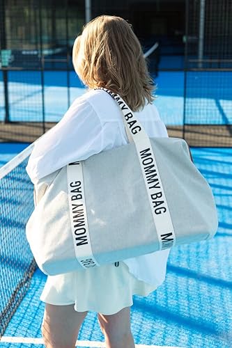 Miniatura 87 de Childhome Signature - Bolsa de pañales deportiva, bolsa de mano repelente al agua, bolsa de pañales grande, bolsa de viaje esencial para bebés