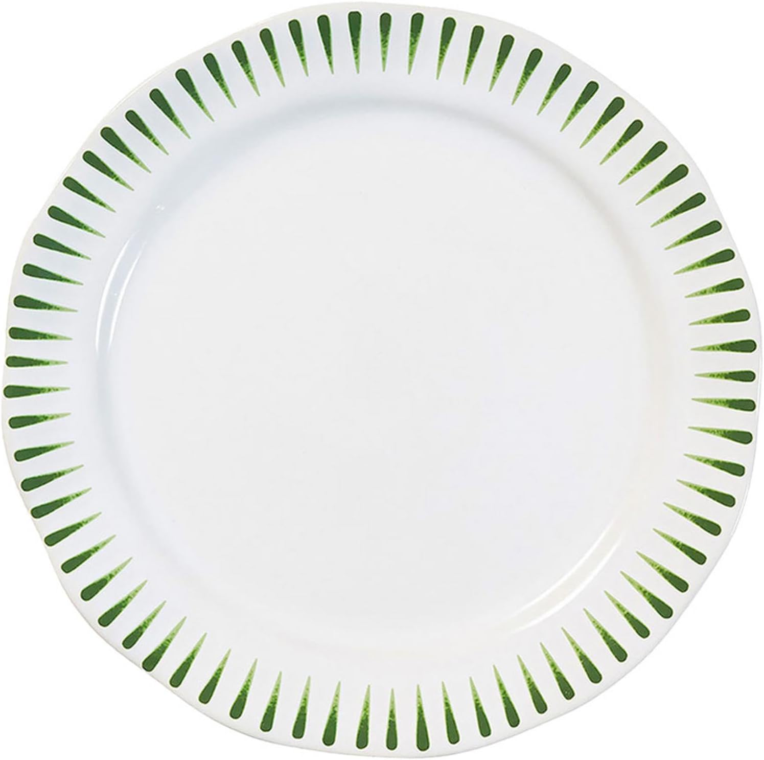 Juliska Sitio Stripe Dessert/Salad Plate - Basil