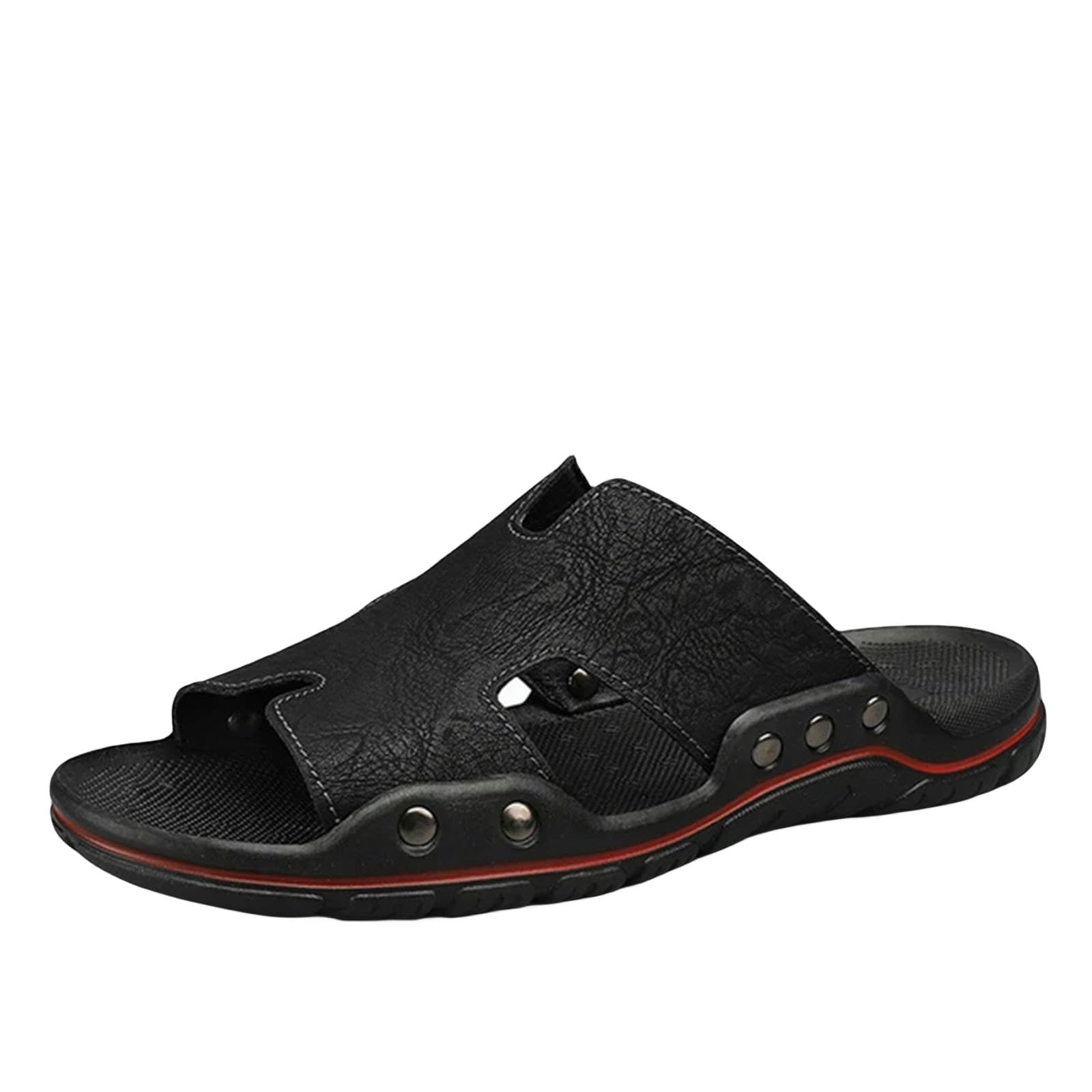 Sommer Hausschuhe Herrenschuppen Sommer Außerhalb Sandalen Große Größe 39-48 Strandruhrschuhe Casual Slide