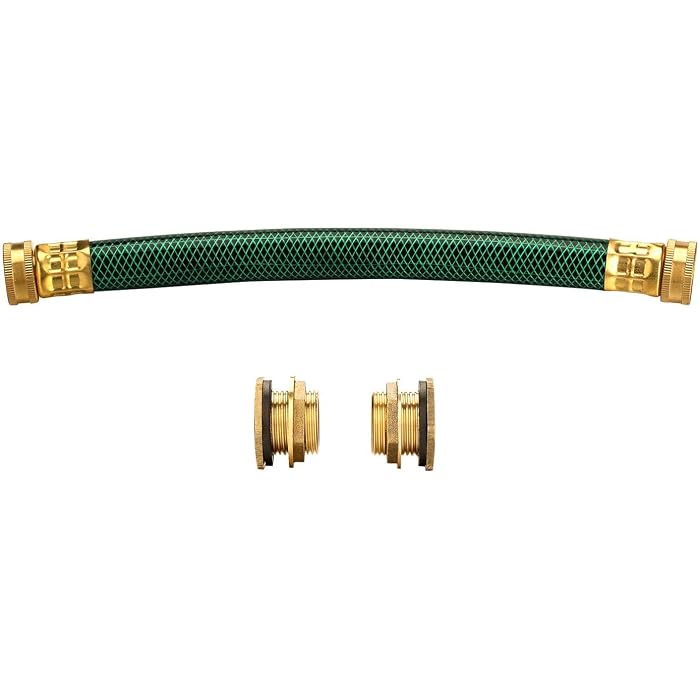 Rain Barrel Hose Connector Kit – Link 2 Barrels To Store More Rainwater For Garden