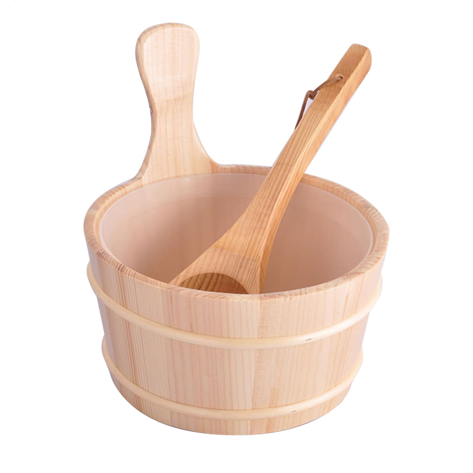 Kit de accesorios de sauna, juego de barriles de sauna de madera | spa y accesorios para hogares, baños, regalo para familiares, padres, amigos, vecinos