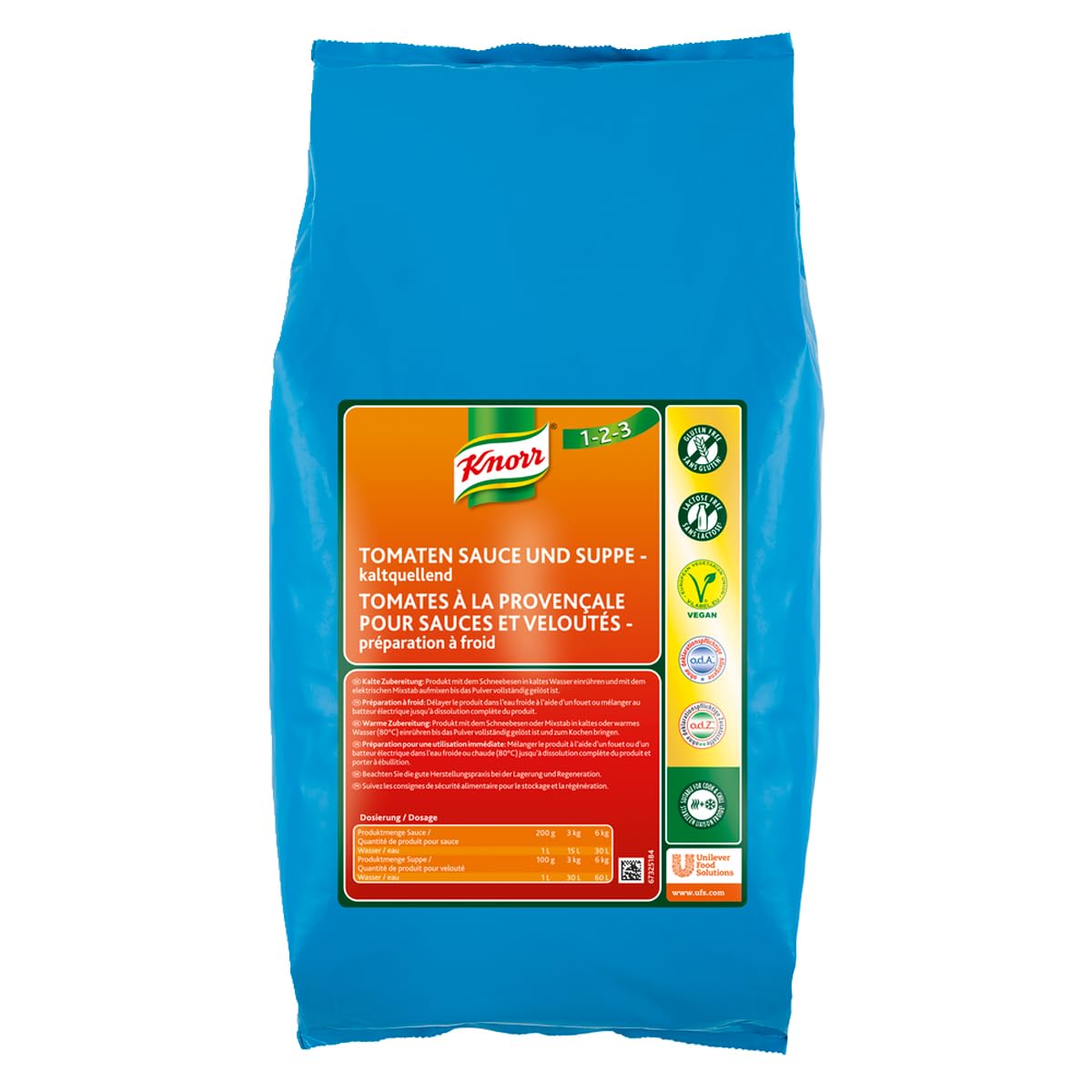 Knorr Salsa di pomodori e zuppa, 3 kg