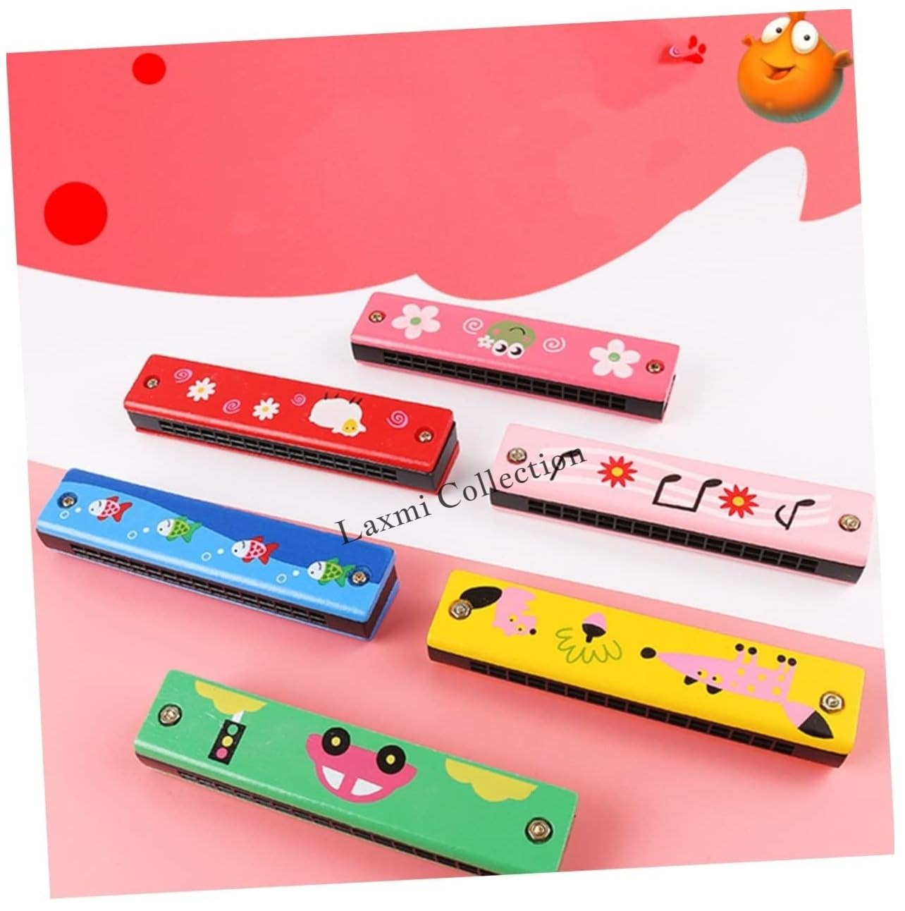 Laxmi Collection 1 Pc Harmonica Party Favors-Harmonicas of 16 Holes for Students Motivational Toy/Cartoon Mouth Organ Return Gifts for Kids Toddler, Kids, Adult Beginners Musical Instrument (1 Pc) (B0D8C3ZYPV) Amazon Price History, Amazon Price Tracker