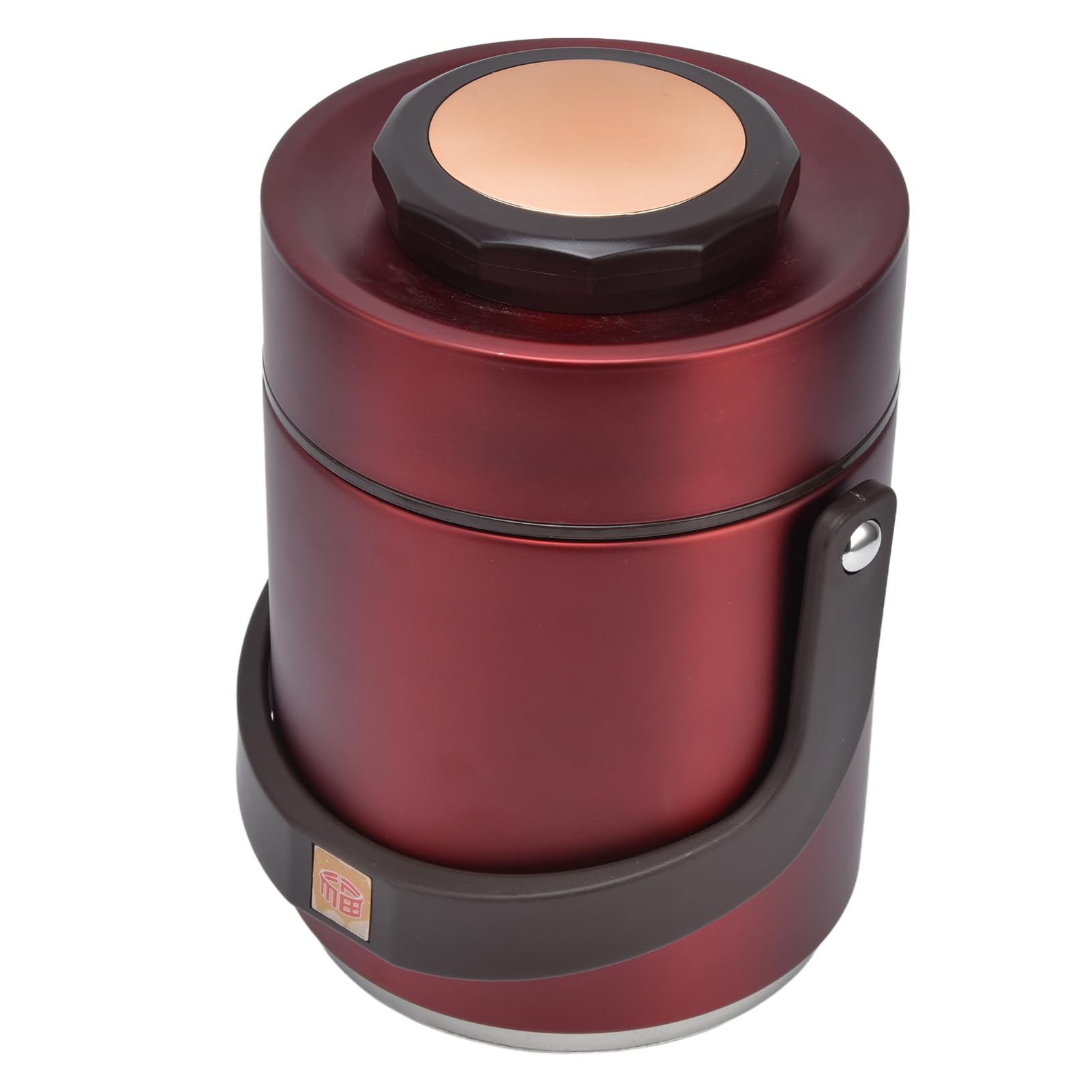 Lunch Box Isolante, Box Sottovuoto Ad Alta Capacità per Adulti, Acciaio Inossidabile da 1500 Ml, Ideale per Lavoro e Viaggi (rosso)