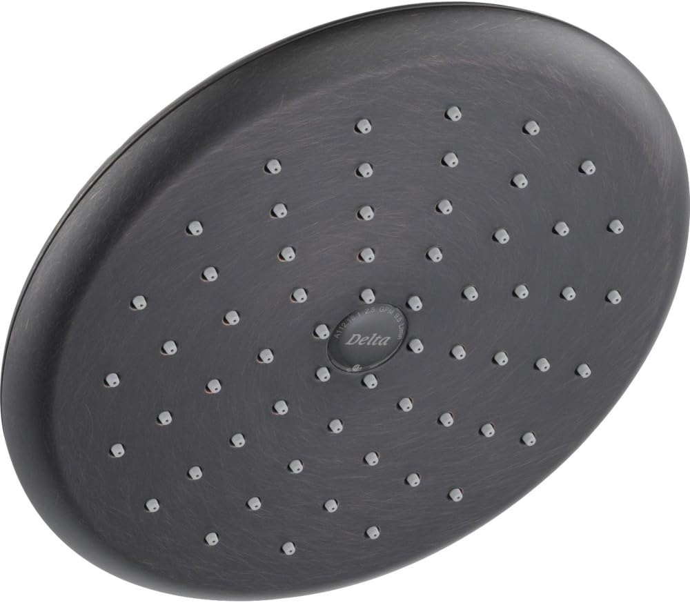 Delta Faucet SingleSpray TouchClean Shower Head, Bronze