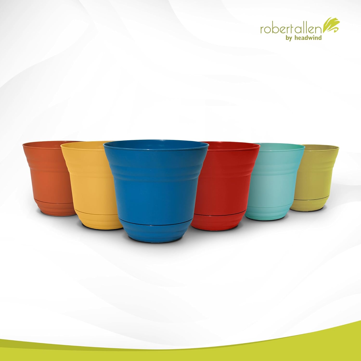 Robert Allen PIM01197 Traverse Flower Pot Planter, 5-Inch, Harvest Color