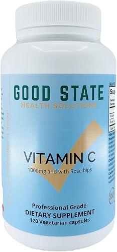 Good State Vitamina C con Rose HIPS, 739, 120 cápsulas, 1 unidad