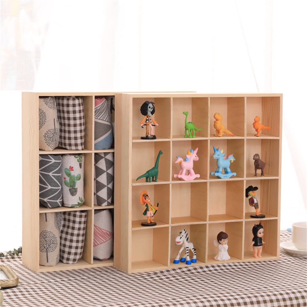Organiseur de bureau en bois pour cravates, ceintures, chaussettes, soutiens-gorge et écharpes – Boîte de tiroir polyvalente pour l'organisation de la maison et du bureau