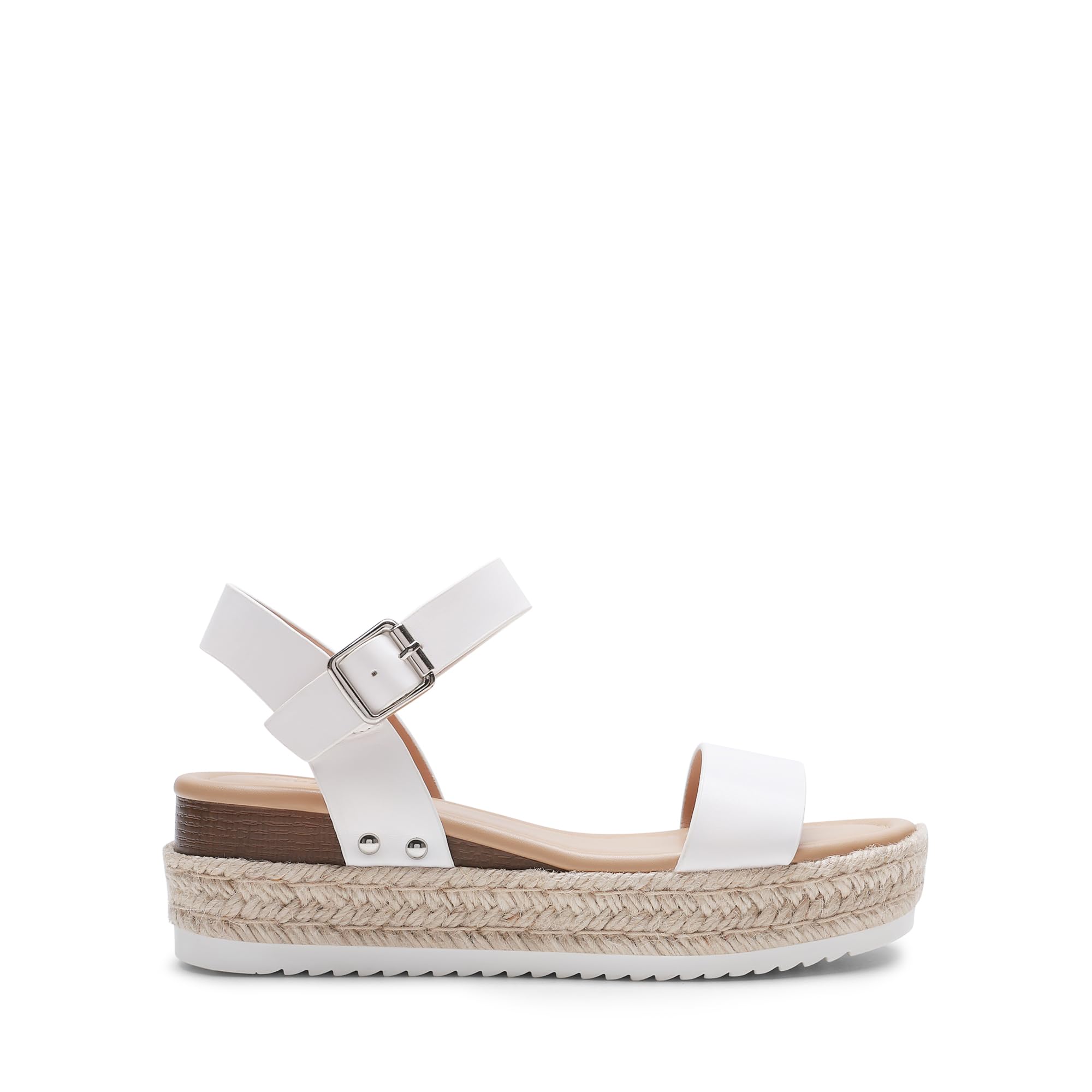 DREAM PAIRS Sandalias de cuña con plataforma