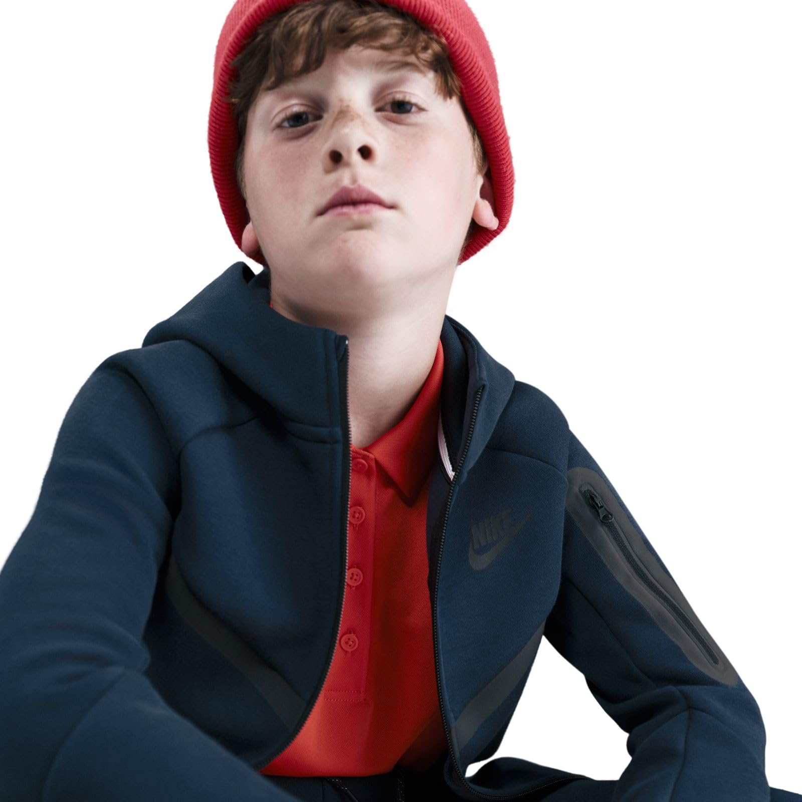 NIKE Nike Sportswear Tech Fleece Kapuzenjacke Für Ältere Kinder Giacca con cappuccio Unisex - Bambini e ragazzi