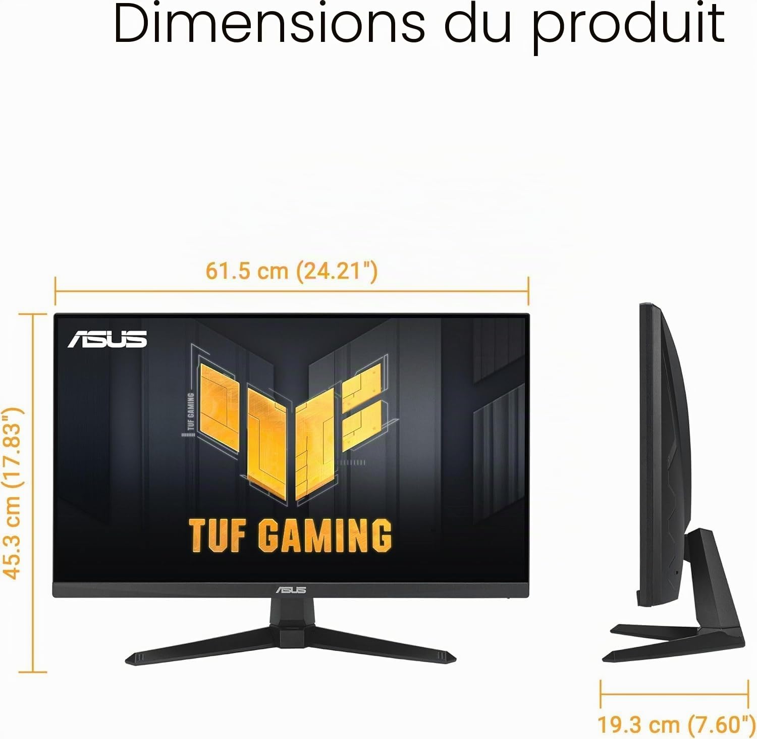 Asus Tuf Gaming Vg279qe5a, GaminG-Monitor - (68.6 Cm (27 Zoll), Schwarz, Fullhd, Ips, AdaptivE-Sync, ElmB-Synchronisation, 146hz Panel) [energieklass