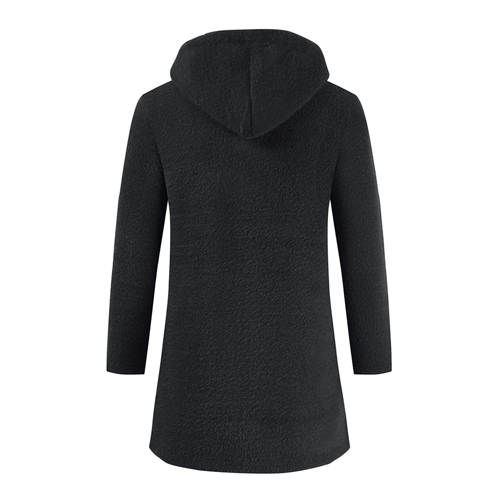 Cardigan Punto Botones Hombre, Chaqueta De Lana Hombre con Cuello En V Forrado con Botones De Punto Grueso Chaqueta De Transición Cálida Rebecas con Botones Y Bolsillos para Otoño Invierno