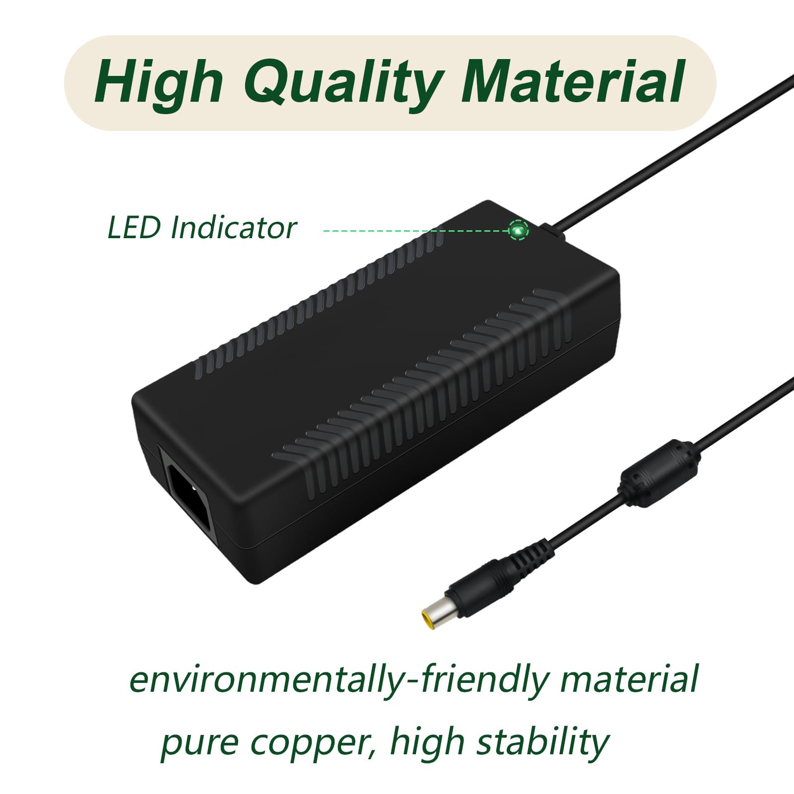 Fuente de alimentación de 24 V para cargador Jackery 1000 880, compatible con Jackery Explorer 1000 E1000 Explorer 880 E880 estación de energía portátil, generador solar, adaptador de fuente de