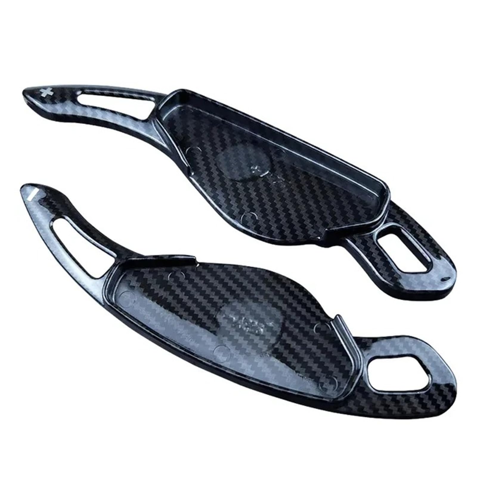 ZHANGZHENGYAO Car Steering Wheel Shifter Paddle for Jaguar for XF for XE for XJ for F-PACE for F-Type for X760 for X250 for X260 X761 X351 Car Steering Wheel Shift Paddle Shifter(Carbon Black)