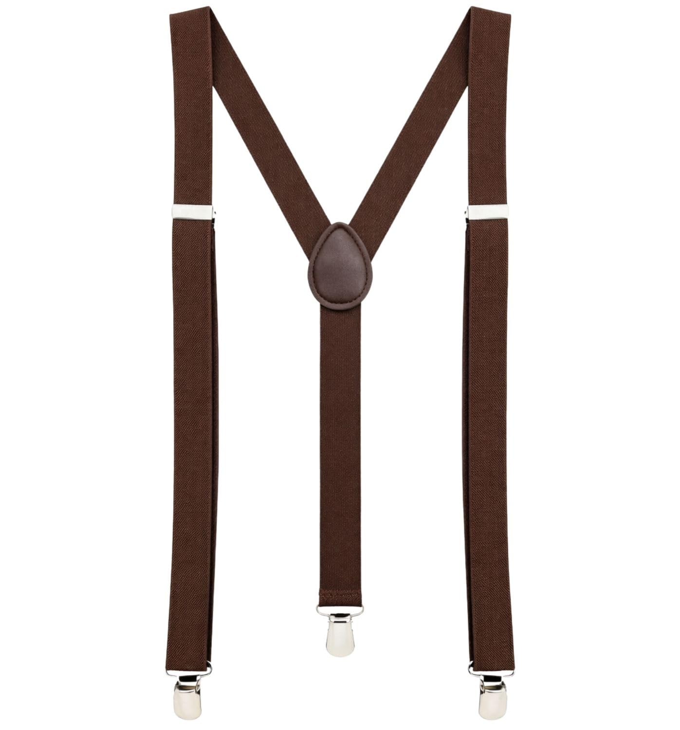 MDSTYLE Suspenders for Men Women &amp; Boys - Adjustable Y-Back with 3 Heavy Duty Clips for Wedding, Tuxedo, Formal &amp; Casual Wear