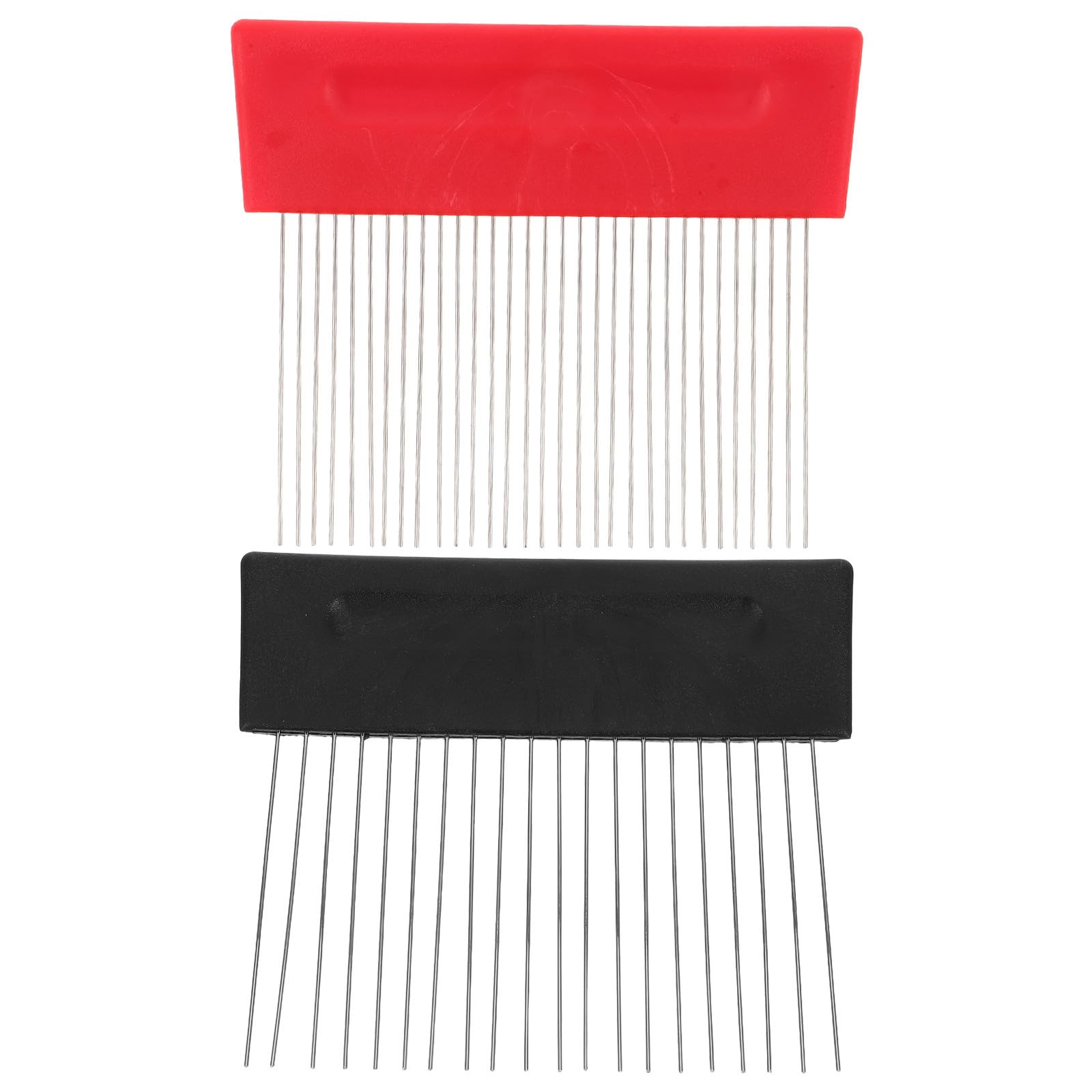 Outils de texture en acier inoxydable – Lot de 2 pièces pour granuler la peinture, le grattage de cloison sèche, le ciment et les projets artistiques – tial Crafting Equint