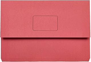 Marbig Slimpick Foolscap Document Wallet Red