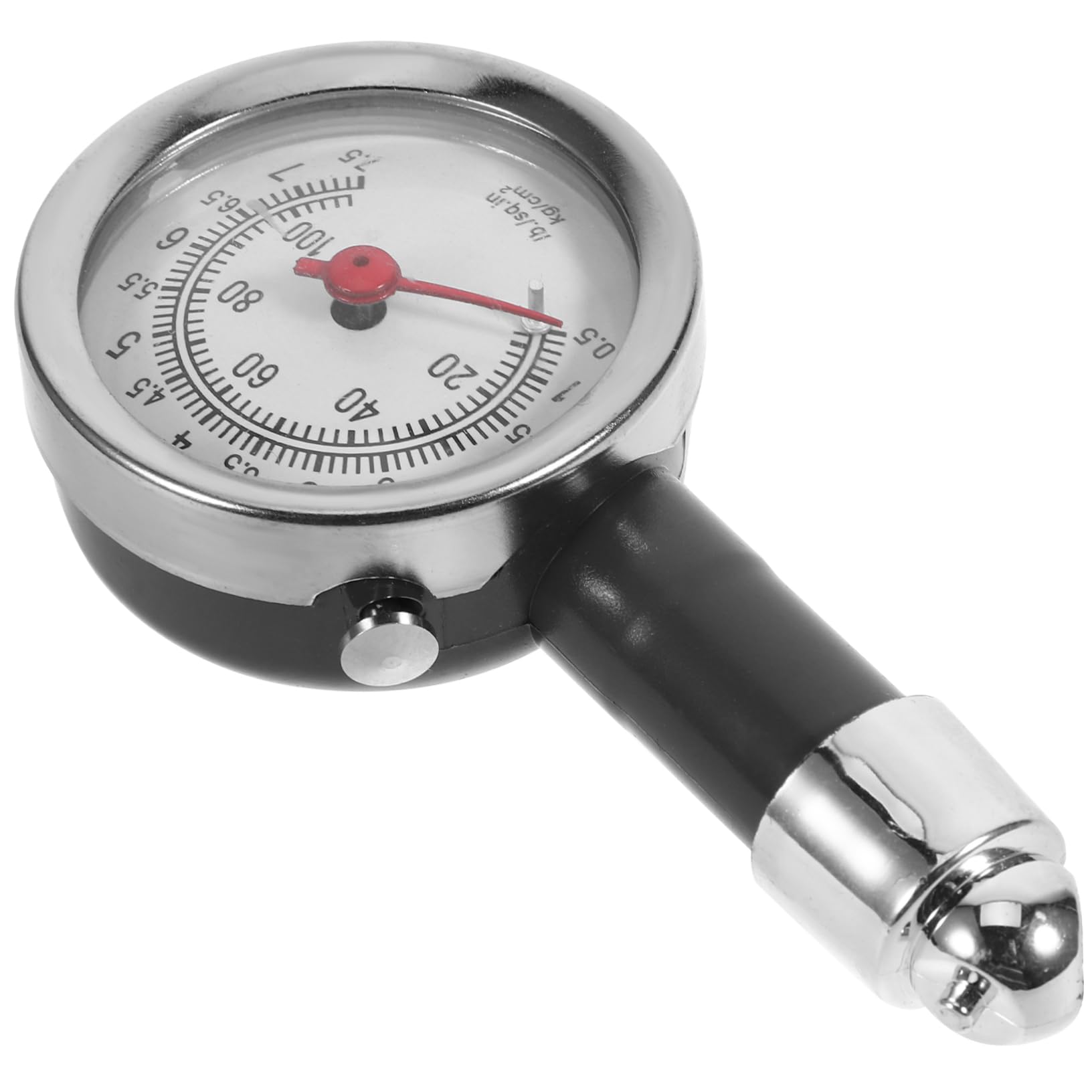 PRETYZOOM 5 Pezzi monitoraggio della pressione dei pneumatici auto manometro portatile misura controllo Checker a pressione dei pneumatici calibri di e dei plastica Nero