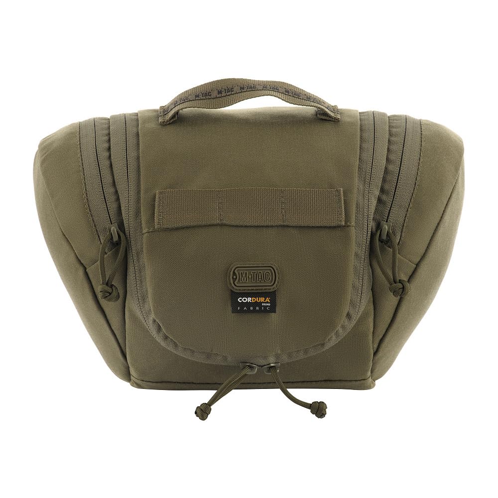 M-Tac taktyczny pojemnik na kosmetyki Elite Gen.II – torebka na podróże i kosmetyki wojskowe, Cordura 500D, wodoodporna, kompaktowa, na outdoor, kemping, Bundeswehr & Airsoft, Ranger Green