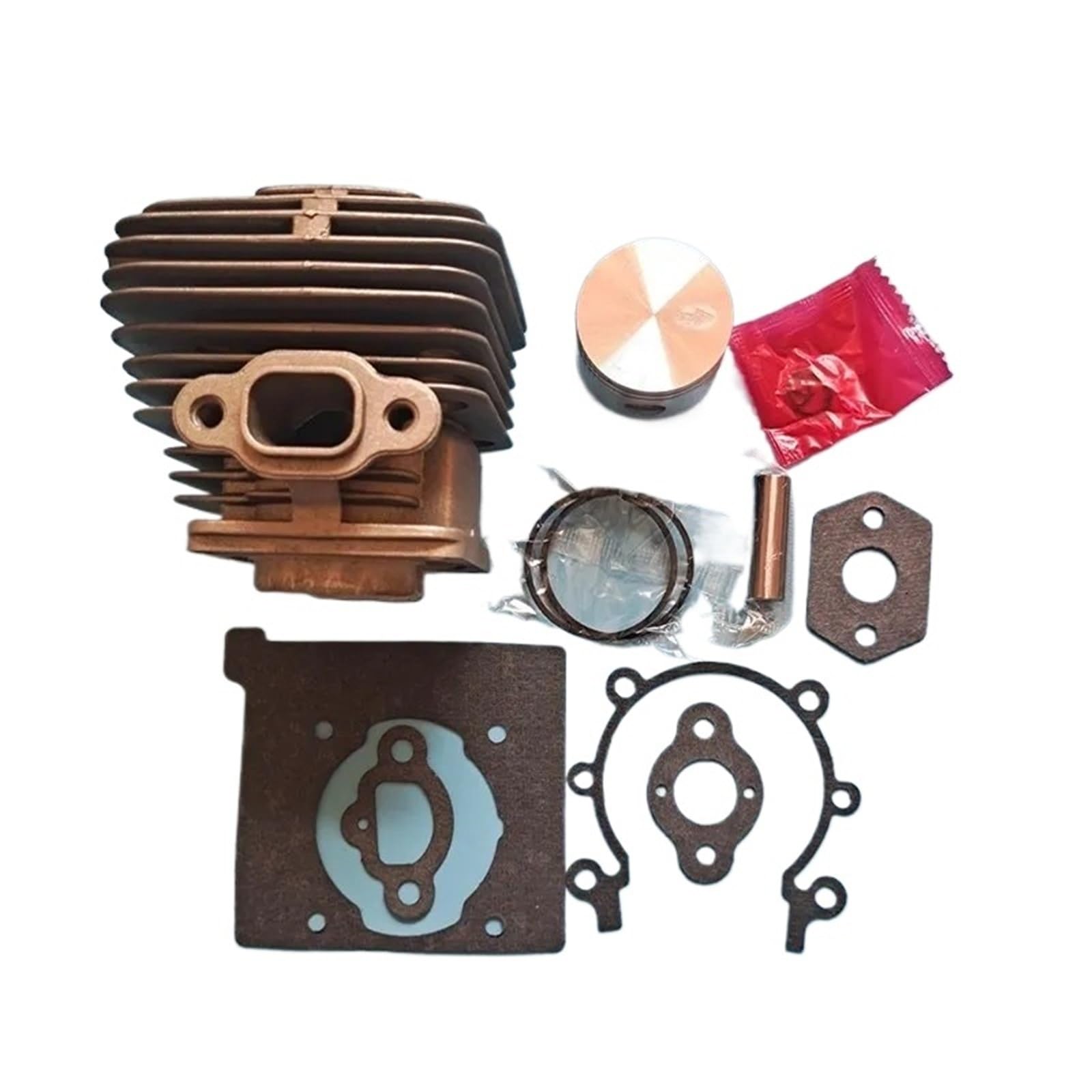 ZESTAW CYLINDERÓW 38 MM DLA SPARTA 36 37 38 EF3600 3500 3800 ZYLINDER PIERŚCIENIE TŁOKOWE ZACISKI PIN USZCZELKA MONTAŻ