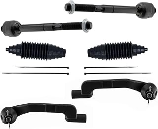 Front Inner & Outer Tie Rods & Boots Replacement Parts For Chrysler 300 2015 2023 All Wheel Drive