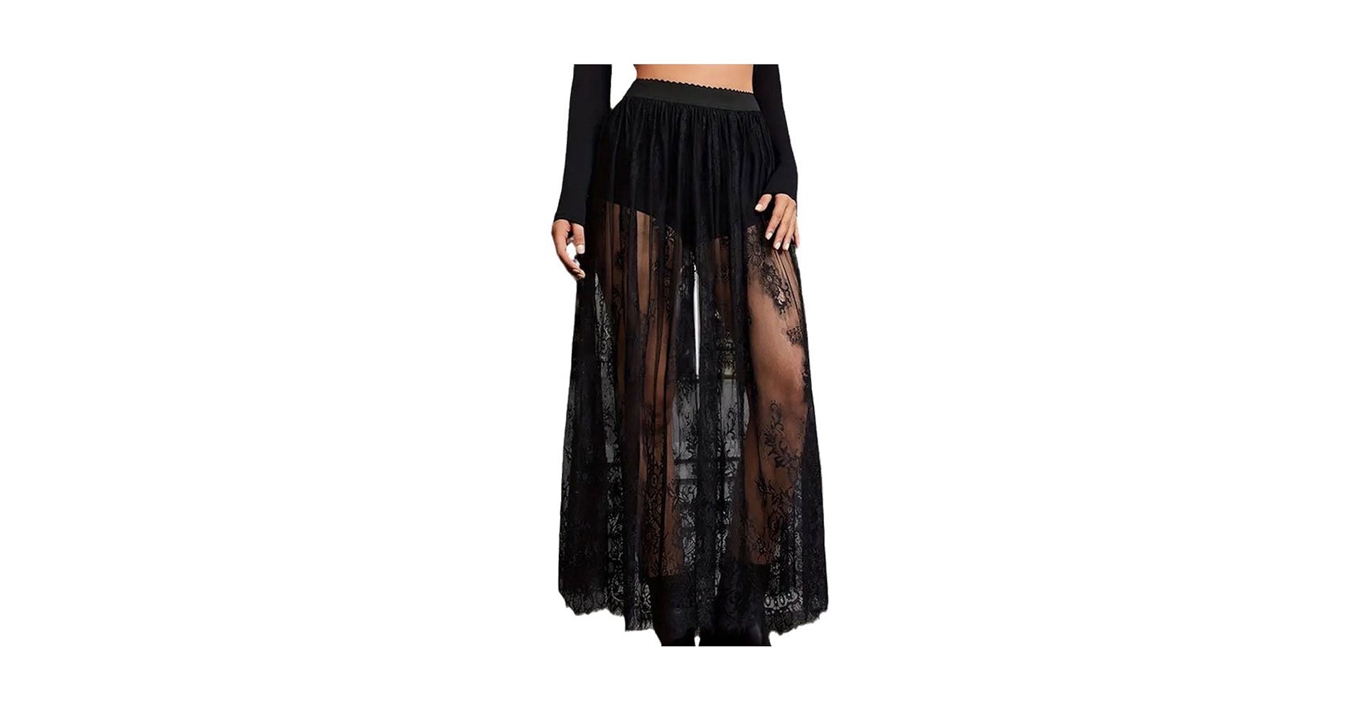 Lig. Sheer volume skirt 【未使用に近い】 sheer volume skirt | Lig.