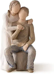 Willow Tree You and Me, Sculpted Hand-Painted Figure (Lighter Skin Tones & Hair Color)