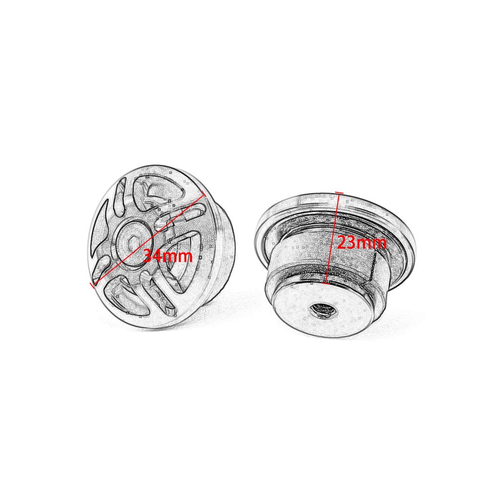 Find Black Flame Shock Covers Yamaha Raptor YFM 700 R (Set Of 3) New In - Foto 7