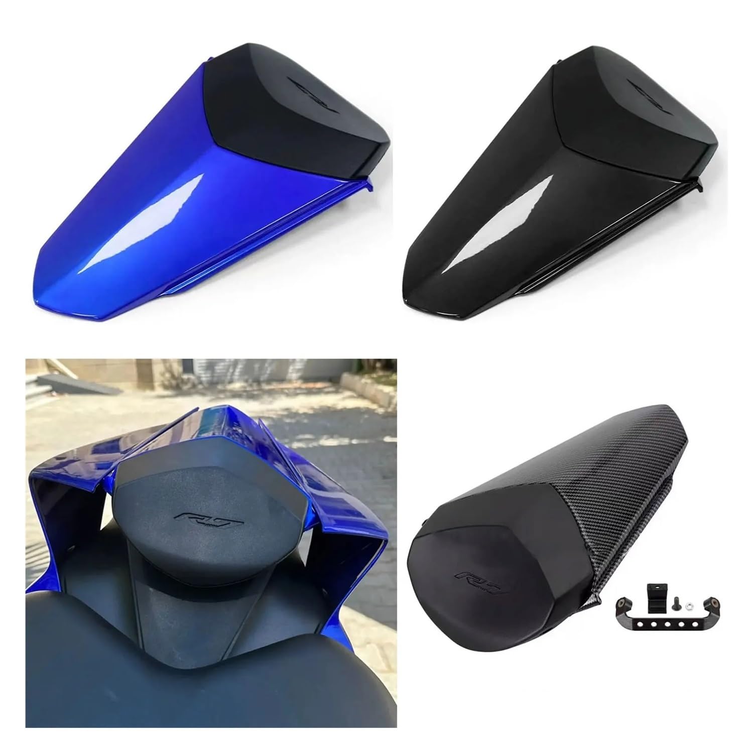 Heckteil Heckabdeckung Rücksitzbezug Für YZF 700 R7 YZF-R7 2021 2022 2023 2024 YZFR7 Motorrad Sozius Rücksitz Schwanz Gugel Abdeckung Buckel Verkleidung