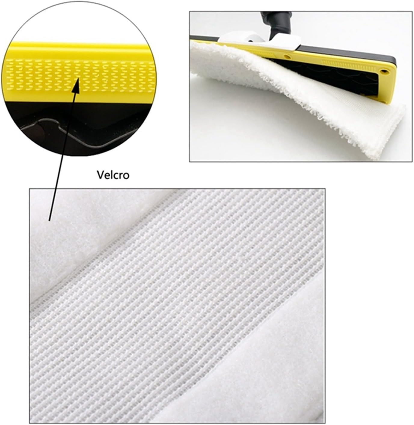 10PCS Steam Mop Cloth Compatible with Karcher Easyfix SC2 SC3 SC4 SC5 Steam Cleaner Spare Parts
