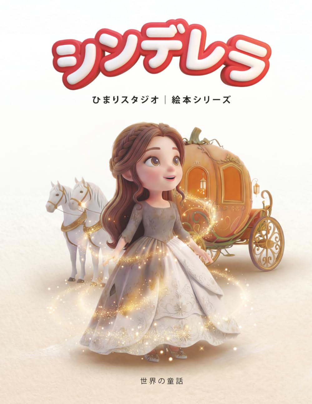 シンデレラ: 3〜5歳向け 親子で楽しむ はじめての名作えほん (ひまり姫と読む 世界の名作えほん)