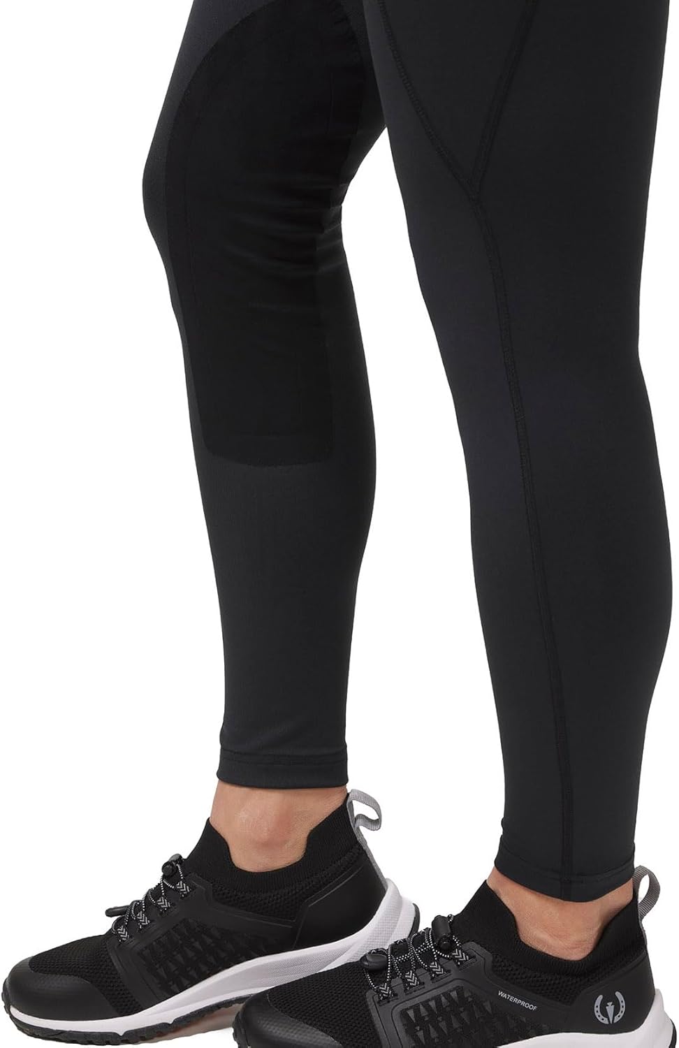 Kerrits Women's Performance Knee Patch Horse Riding Tights – Breathable Lightweight Equestrian Schooling Leggings, Pockets - Image 7