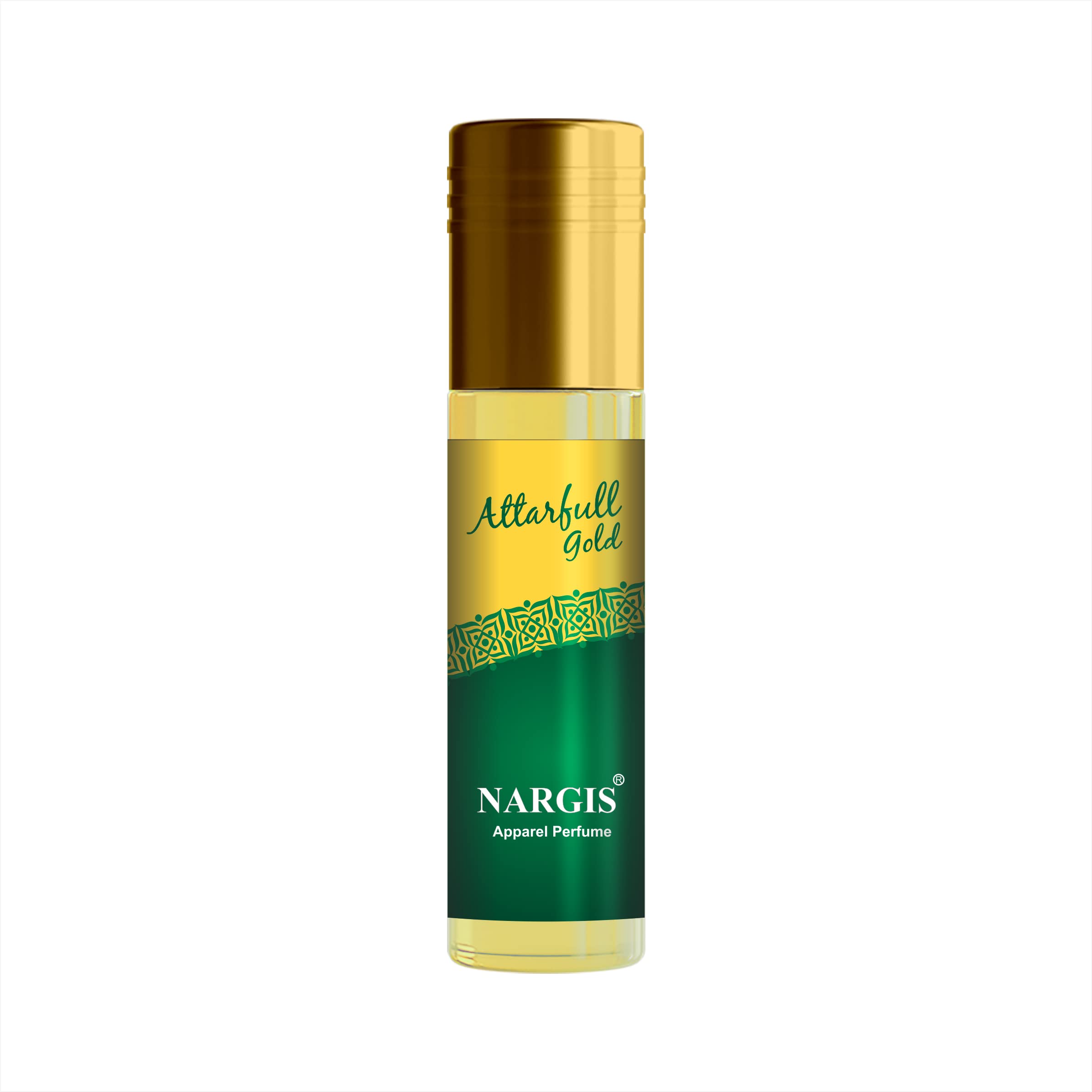 Nargis Mogra Roll on Perfume | Attarfull Gold Attar | Long Lasting itra original Fragrance | 6ml Alcohol free Attar | Ittar | Scent | Concentrated Mogra Perfume for men/women Original