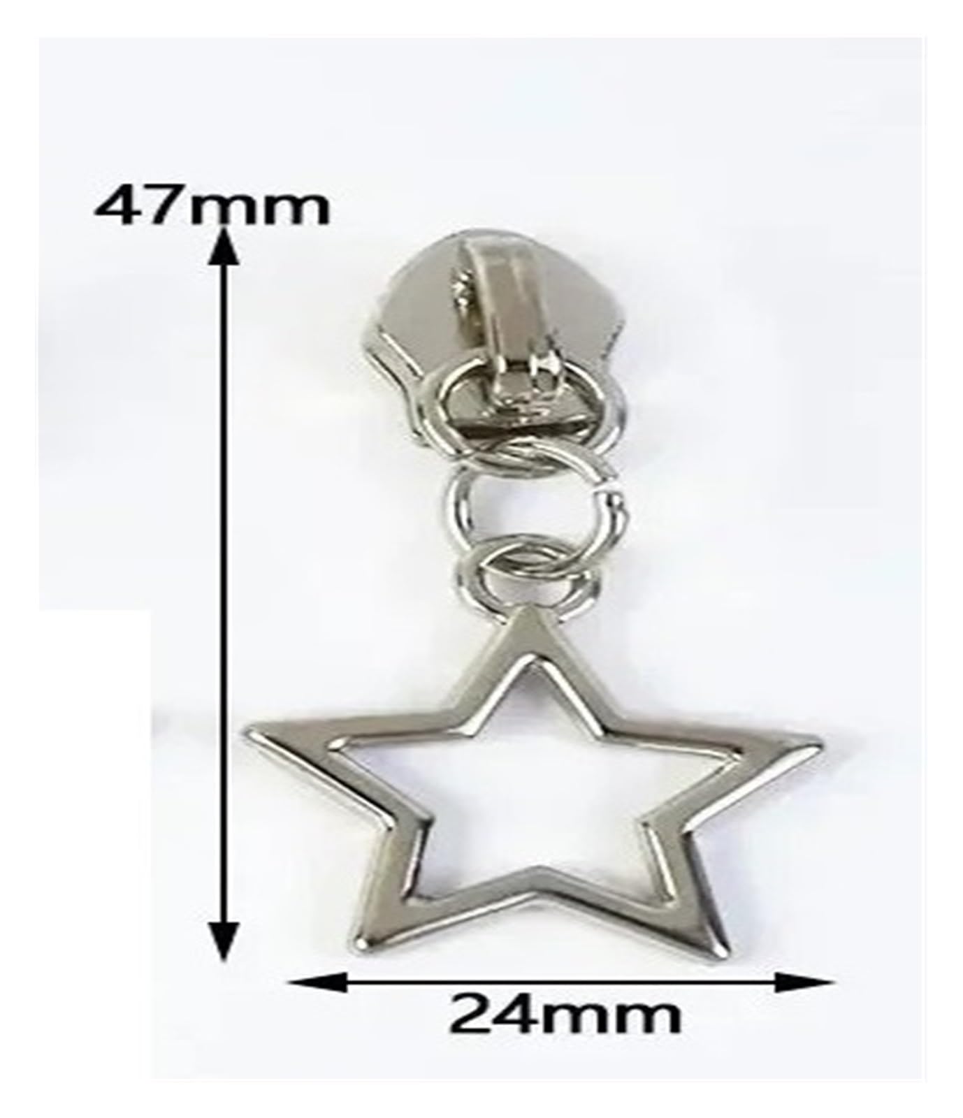 5–30 Stück Stern-Reißverschluss For Nylon-Reißverschlüsse, Slider-Reparatur-Set, DIY-Nähzubehör, Tasche, Mantel, Kleidung, Reißverschlussköpfe, Ersatzteile(ZT946-Bronze,30Pcs)