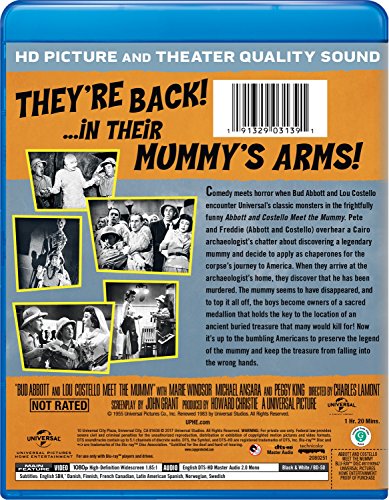 Abbott and Costello Meet the Mummy [Blu-ray] image 4