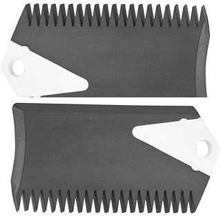 NA 2 Pcs Surfboard Wax Comb PVC Surf Board Wax Comb Remover Cleaner with Fin Key Surfing Accessory Skimboard Surfing Maintenance for Surfing Board Skaeboard
