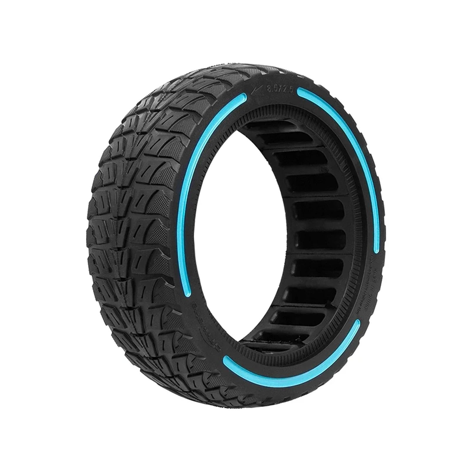 Pneumatico tubeless da 8,5 Pollici 8 1/2 X 2,5 for Scooter Elettrico Speedway Leger Pneumatico Pieno for Pneumatici Dualtron Mini Pneumatici 8,5X 2,5 Ruota Fuoristrada(Blue)
