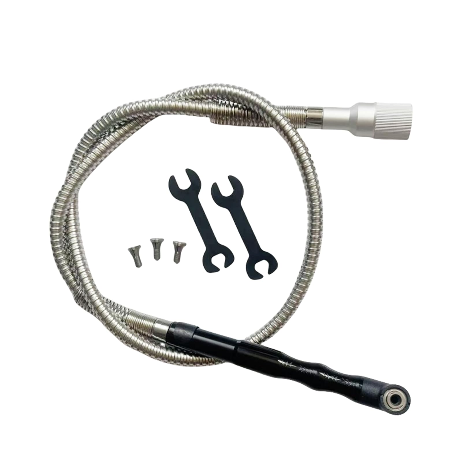Bbajszx Metal Black Professional Engraving Shaft Grinding Polishing Tool 90 Degree Elbow Hand Grinder Transfer Head For Metal Small Bend Shaft For Wood