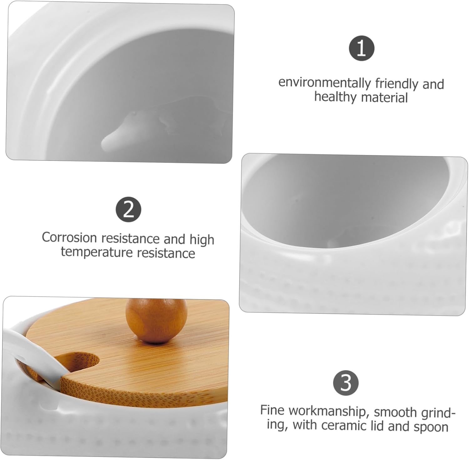 Condiment Bottle Set 3 Large Capacity Spice Jars Lids Perfect for Kitchen Storage Pepper Spice Seasoning Containers